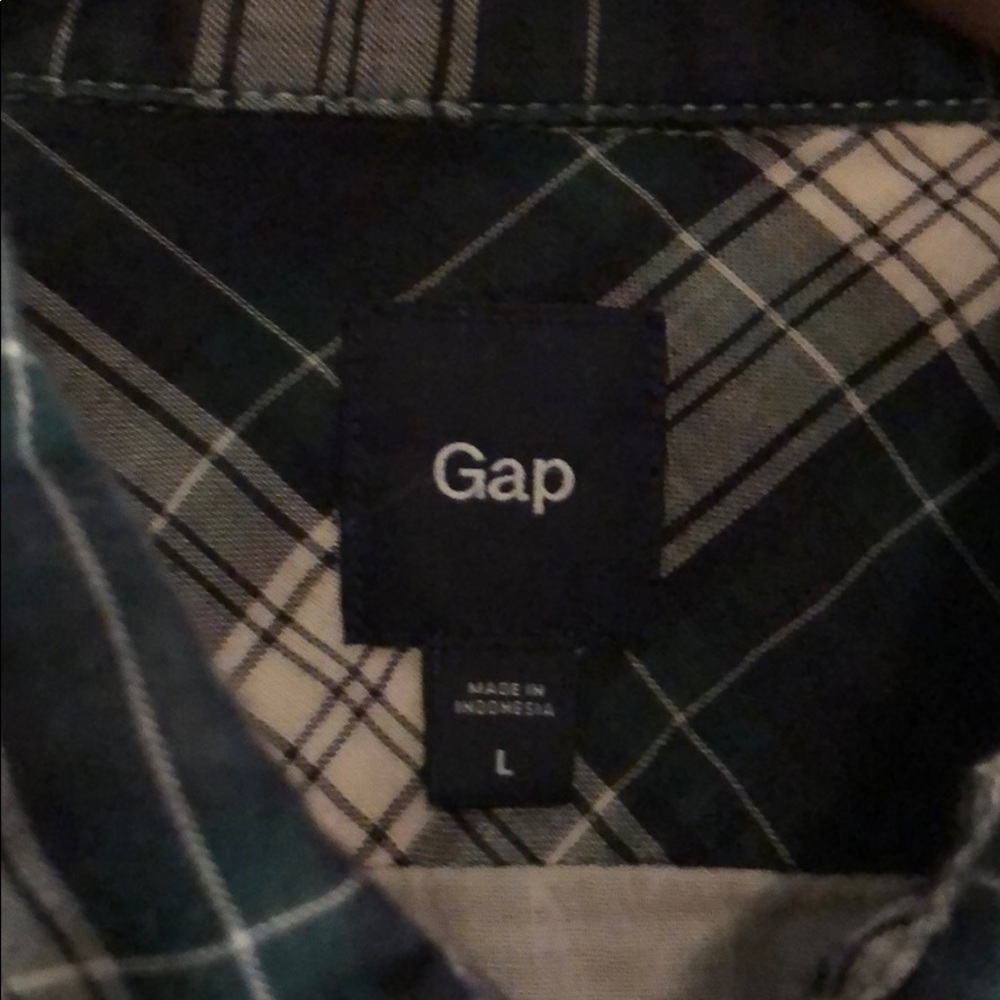 Men’s L/S Double-faced Plaid Shirt